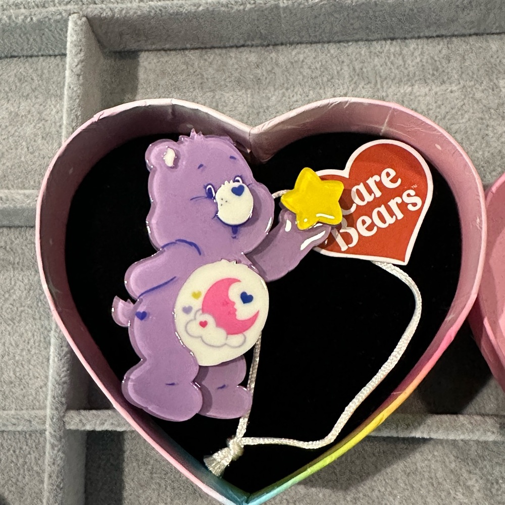 ERSTWILDER CARE BEARS Sweet Dreams brooch never worn by me